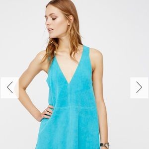 Retro Love Suede Free People Dress